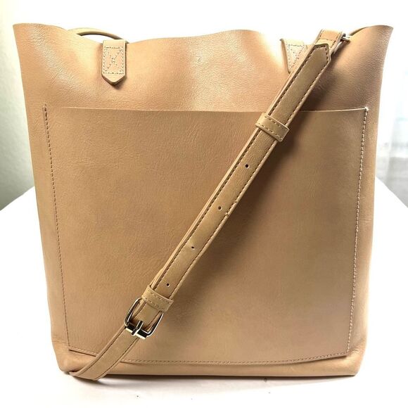 Madewell Nubuck Leather Medium Transport Tote - Picture 2 of 15